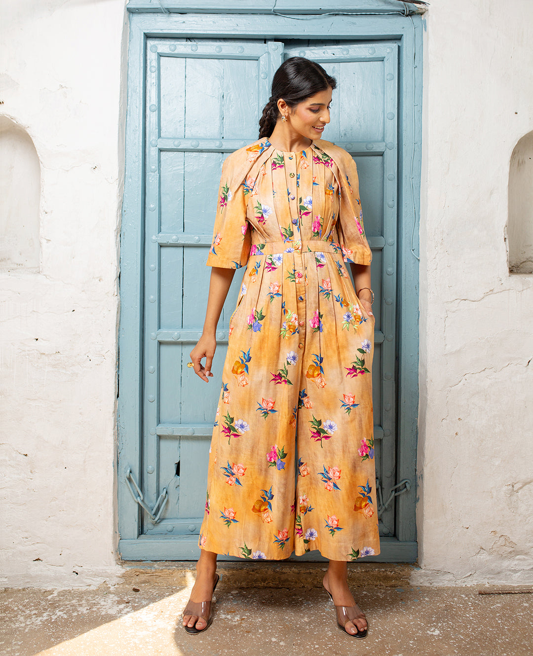 Love In Bloom Jumpsuit | Pachedi Palette | Jumpsuit