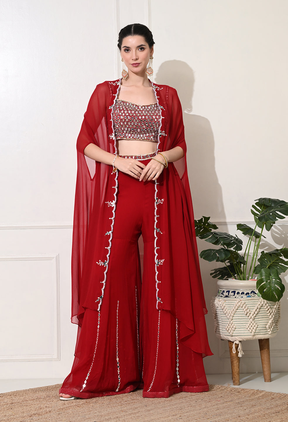 Aina Sharara Set | Artemis |  Georgette