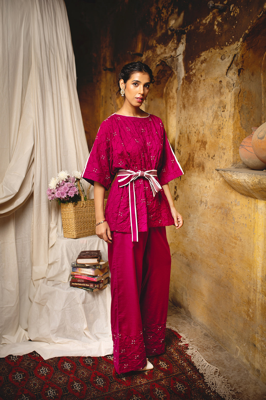 Berry Smoked Set | Picnic | Tencel