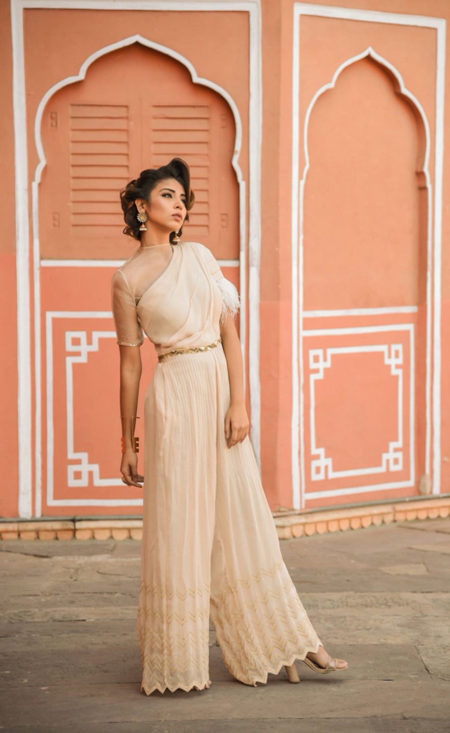 Luxe Pearl Jumpsuit | Artemis |  Georgette