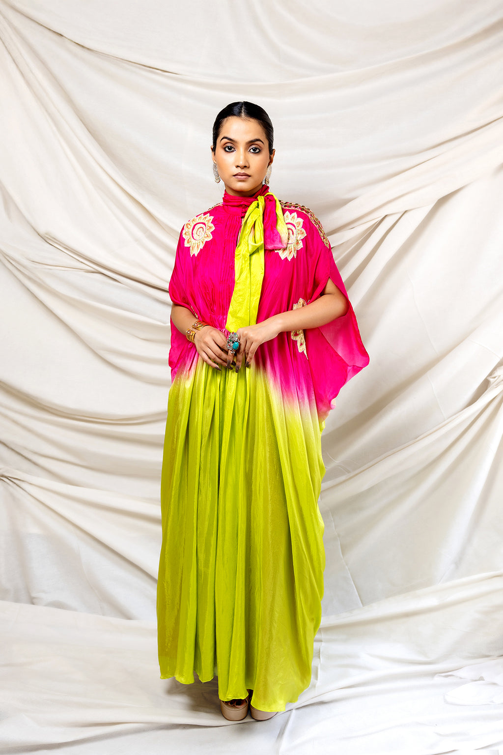 Devi Phool Kaftan | Pachedi Palette | Silk