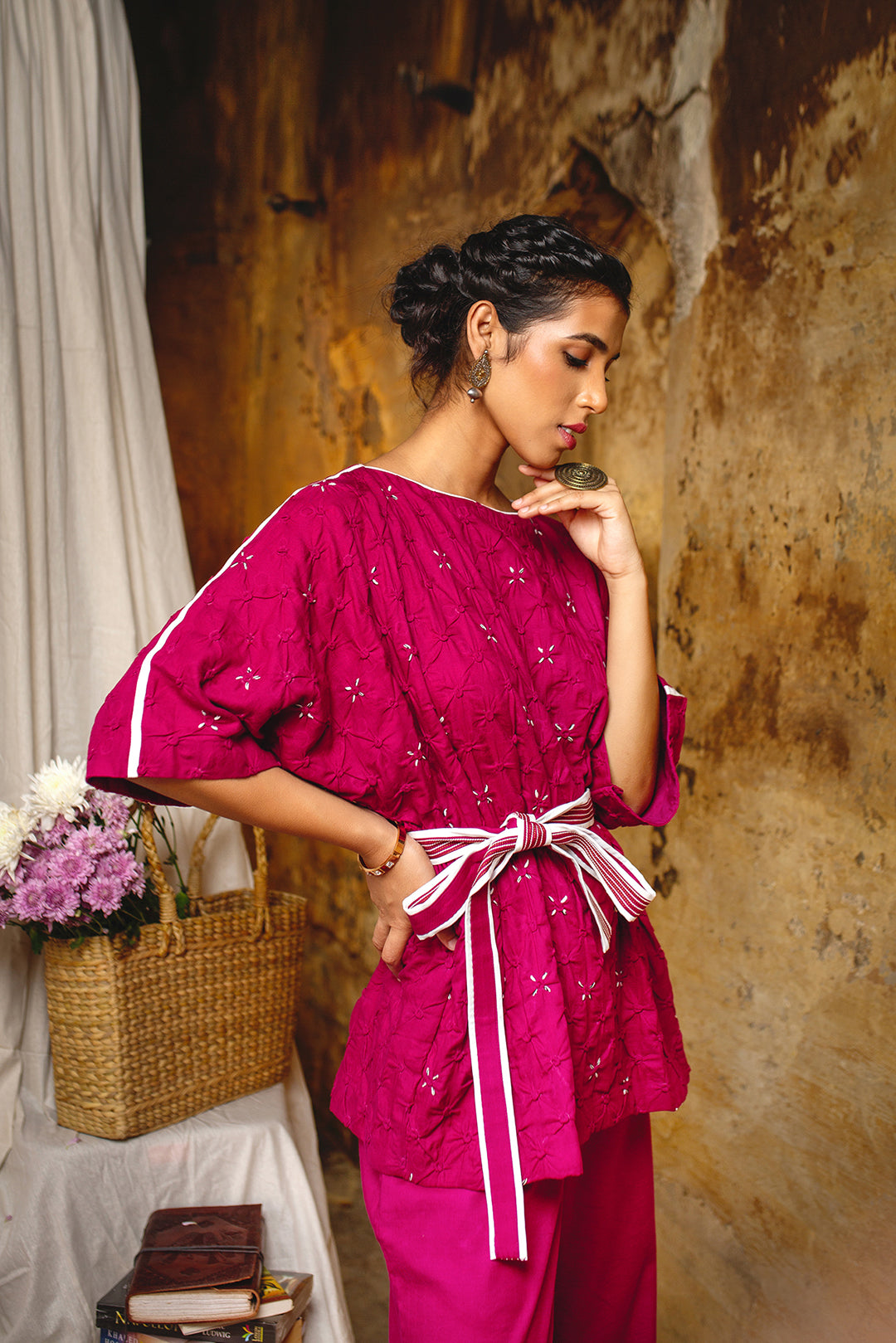 Berry Smoked Set | Picnic | Tencel