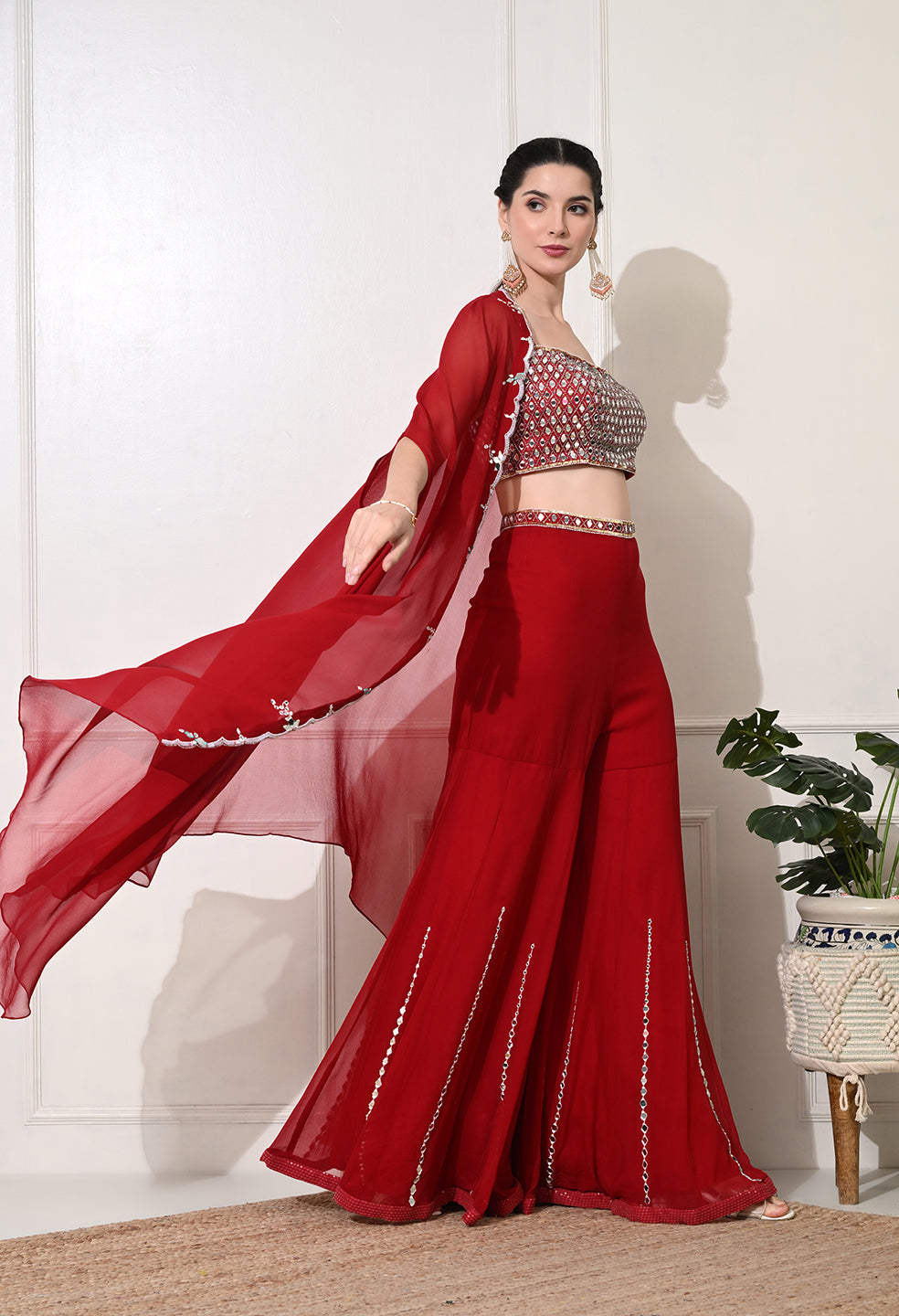 Aina Sharara Set | Artemis |  Georgette