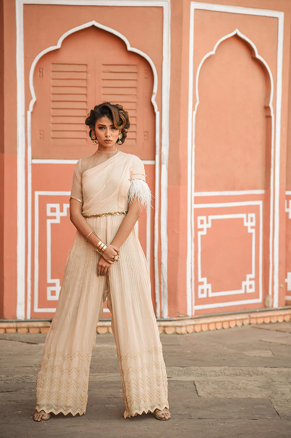 Luxe Pearl Jumpsuit | Artemis |  Georgette