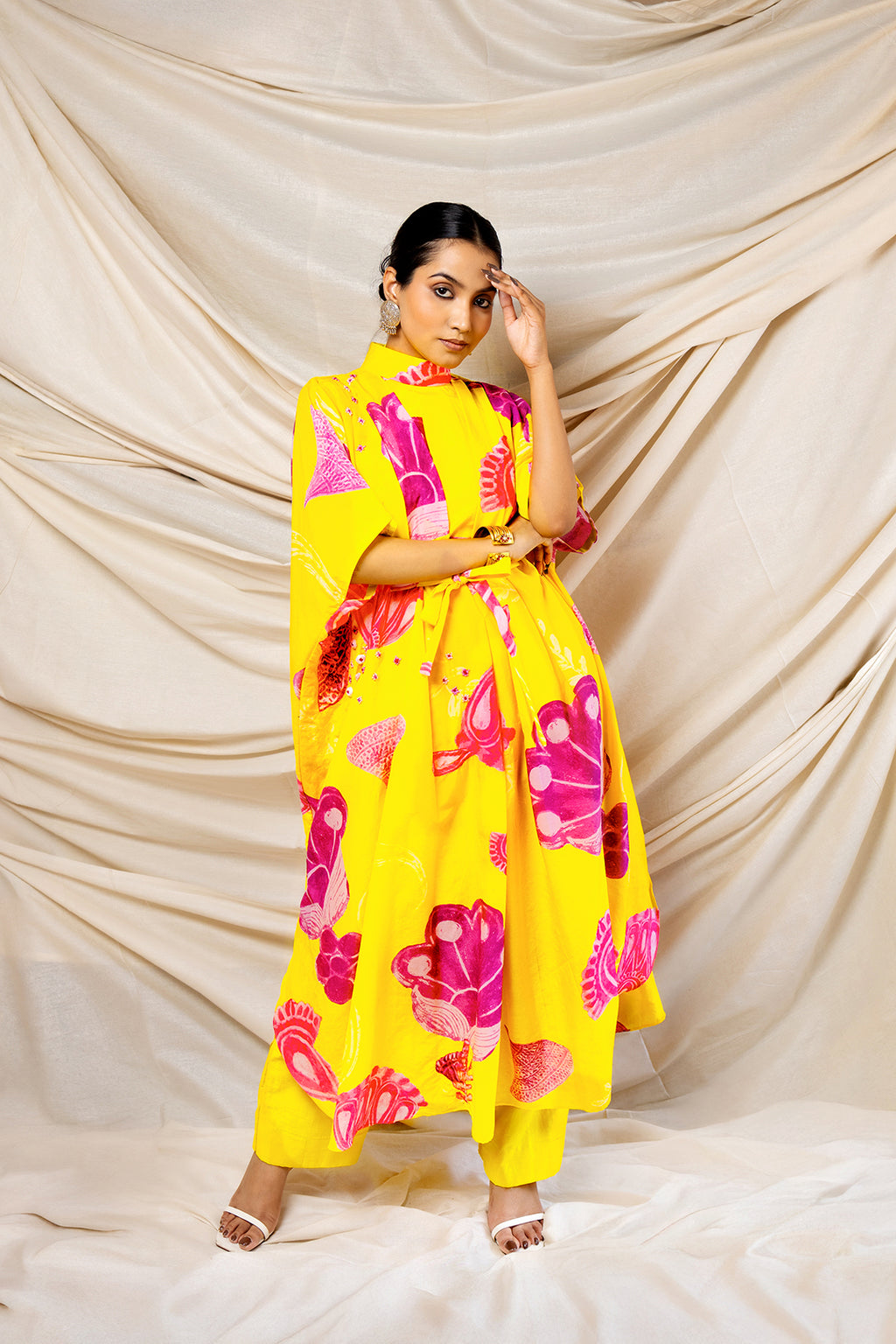 Taj Ratna Tunic | Pachedi Palette | Cotton Silk