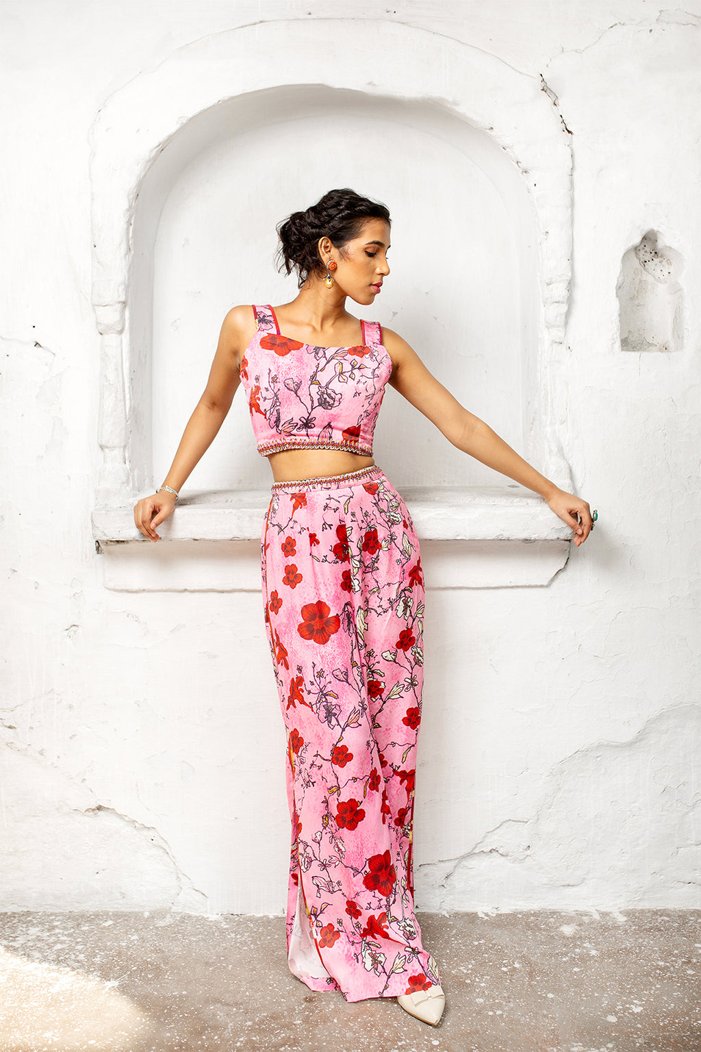 Magnolia Cape Set | Picnic | Modal Satin