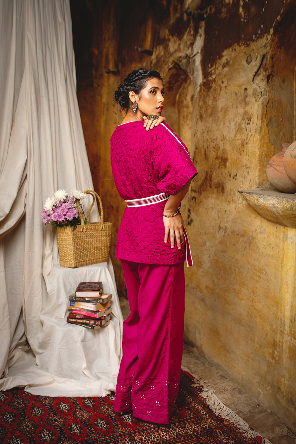 Berry Smoked Set | Picnic | Tencel