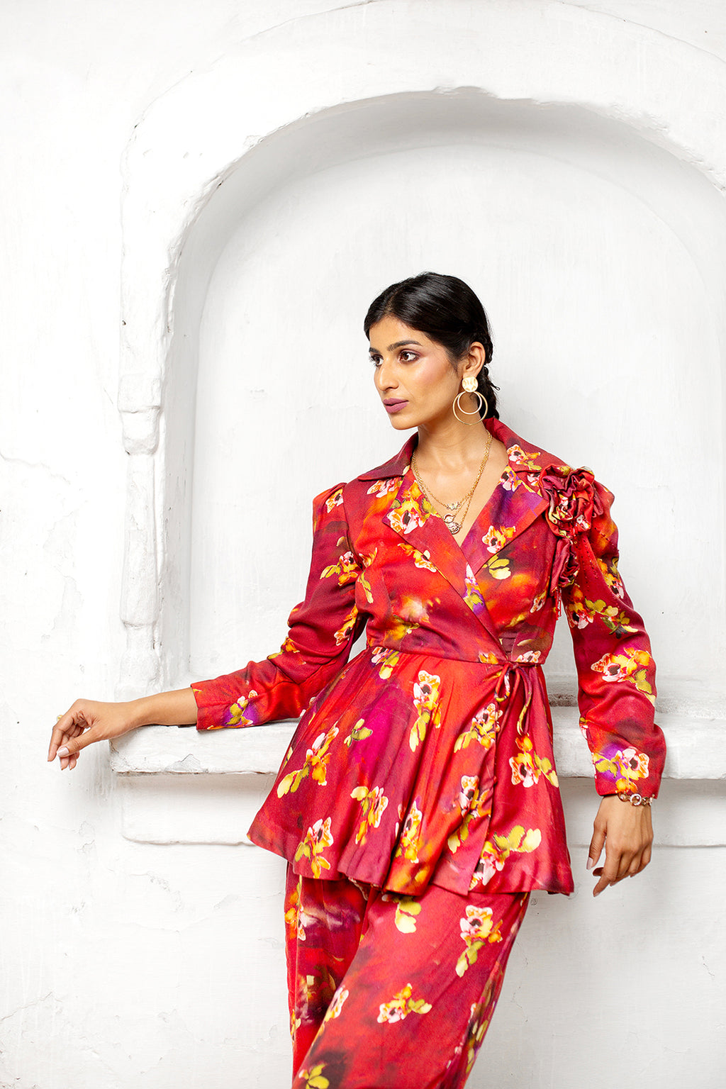 Floral Fusion Set | Picnic | Diva Satin