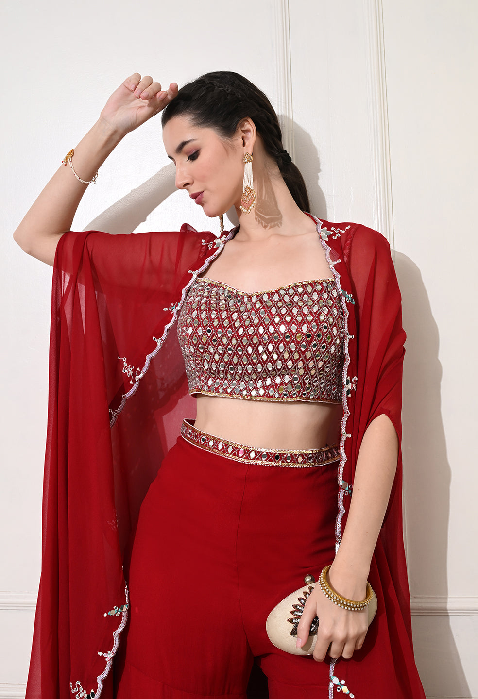 Aina Sharara Set | Artemis |  Georgette