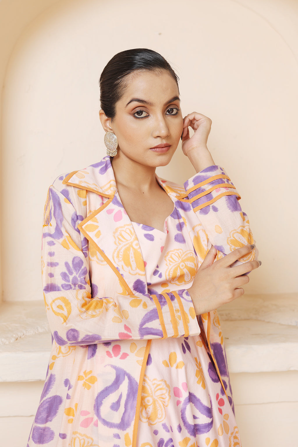 Sunset Paisley Dress | Picnic | Cotton Satin