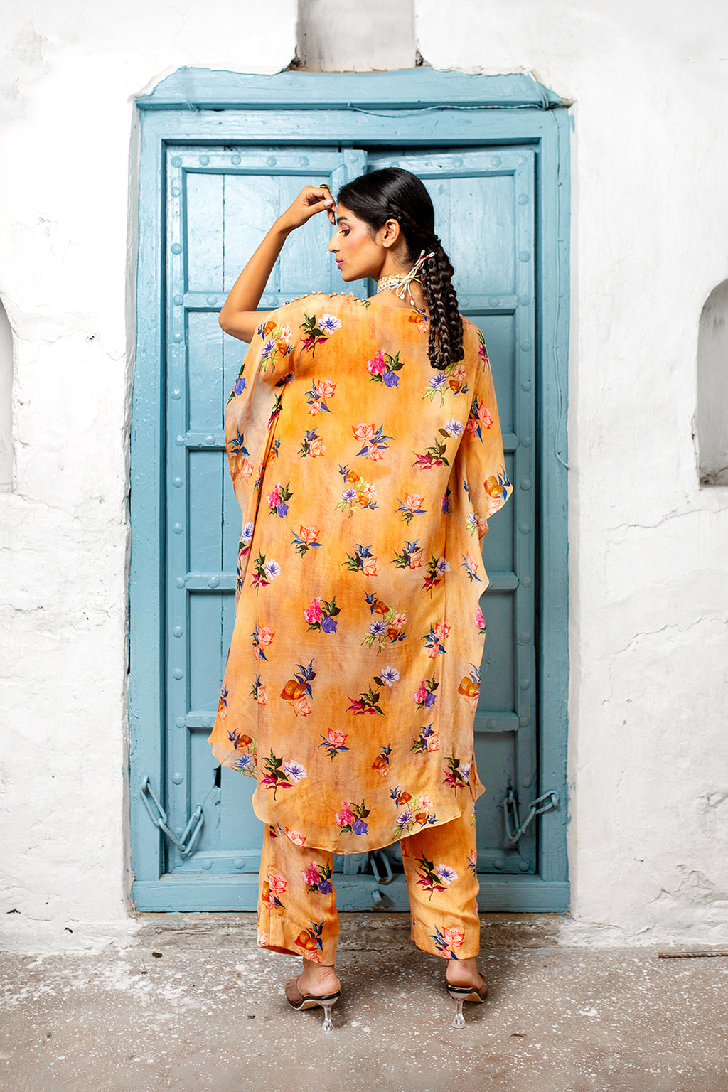 Love In Bloom Tunic Set | Picnic | Silk Crepe