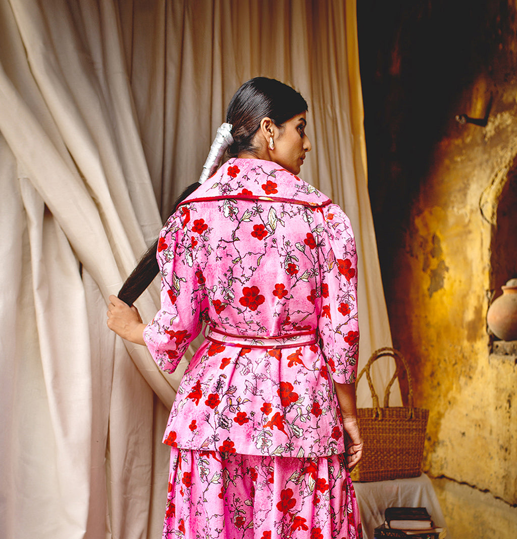 Oriental Bloom Co- ord Set | Picnic | Tencel