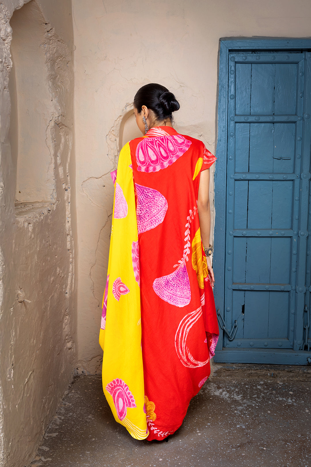 Ratna Set | Mata ni Pachedi | Cotton Silk