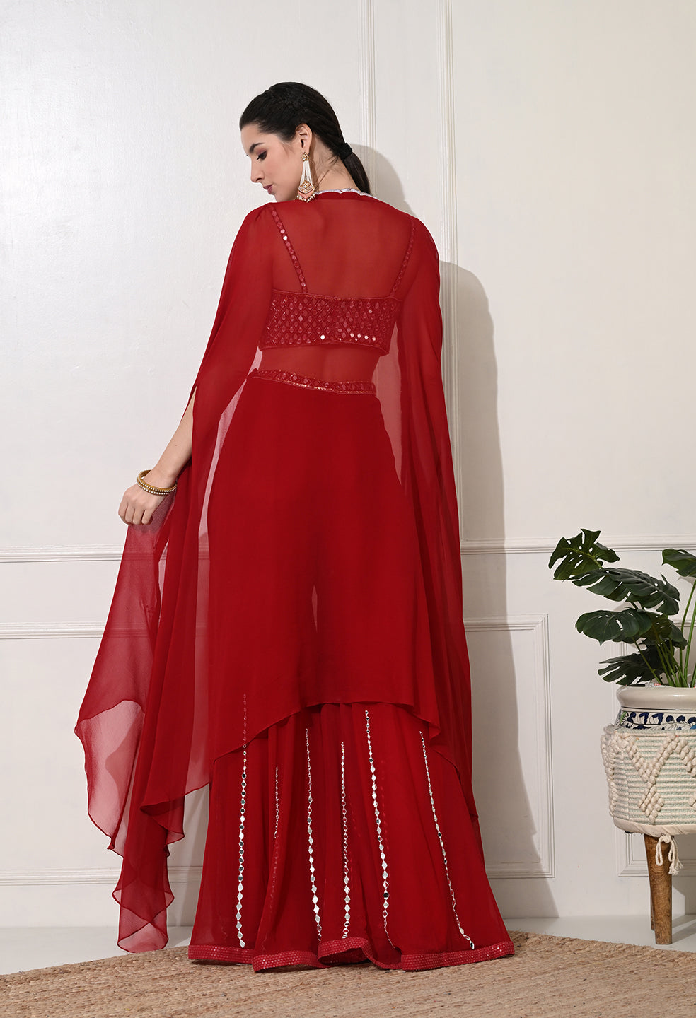 Aina Sharara Set | Artemis |  Georgette