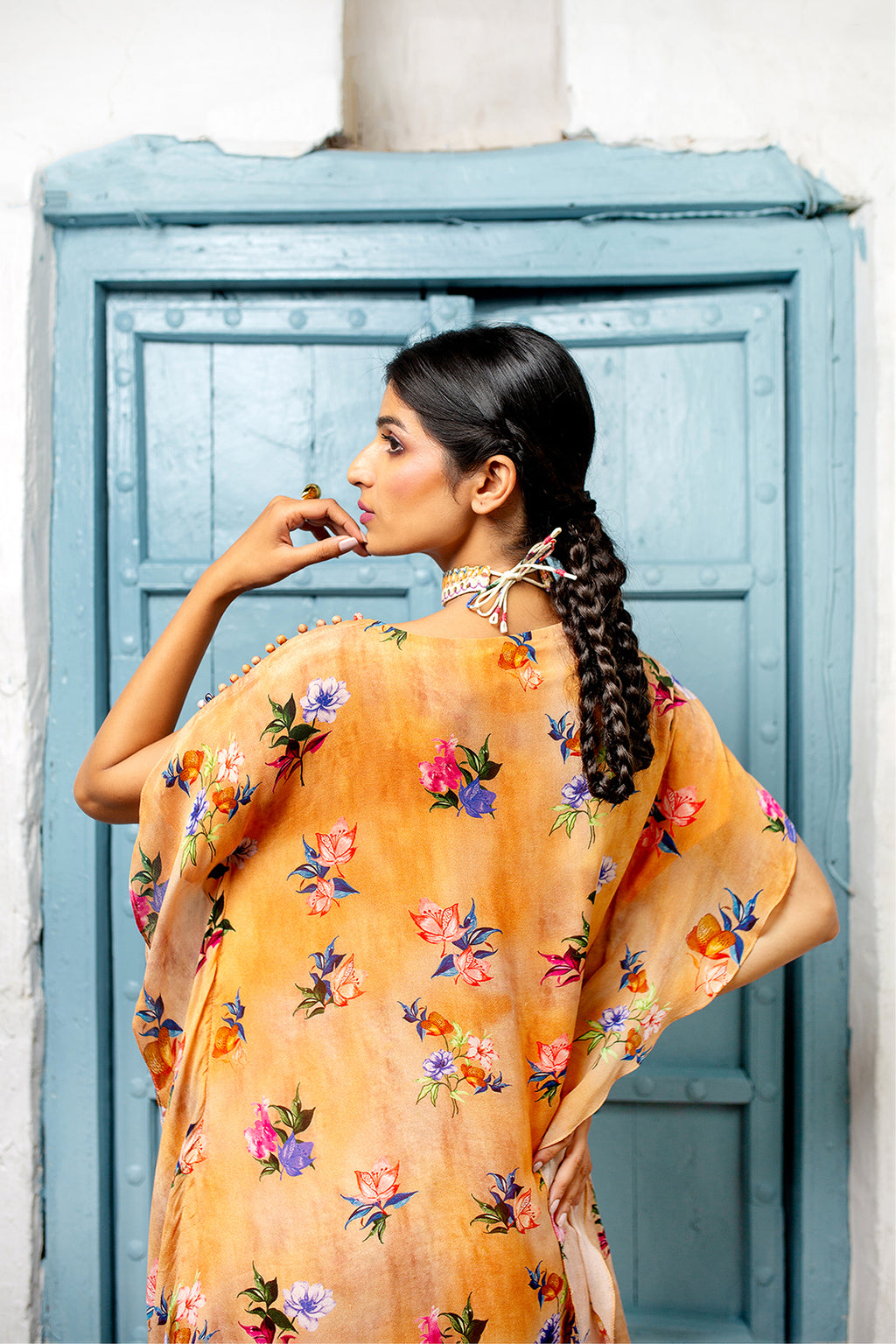 Love In Bloom Tunic Set | Picnic | Silk Crepe