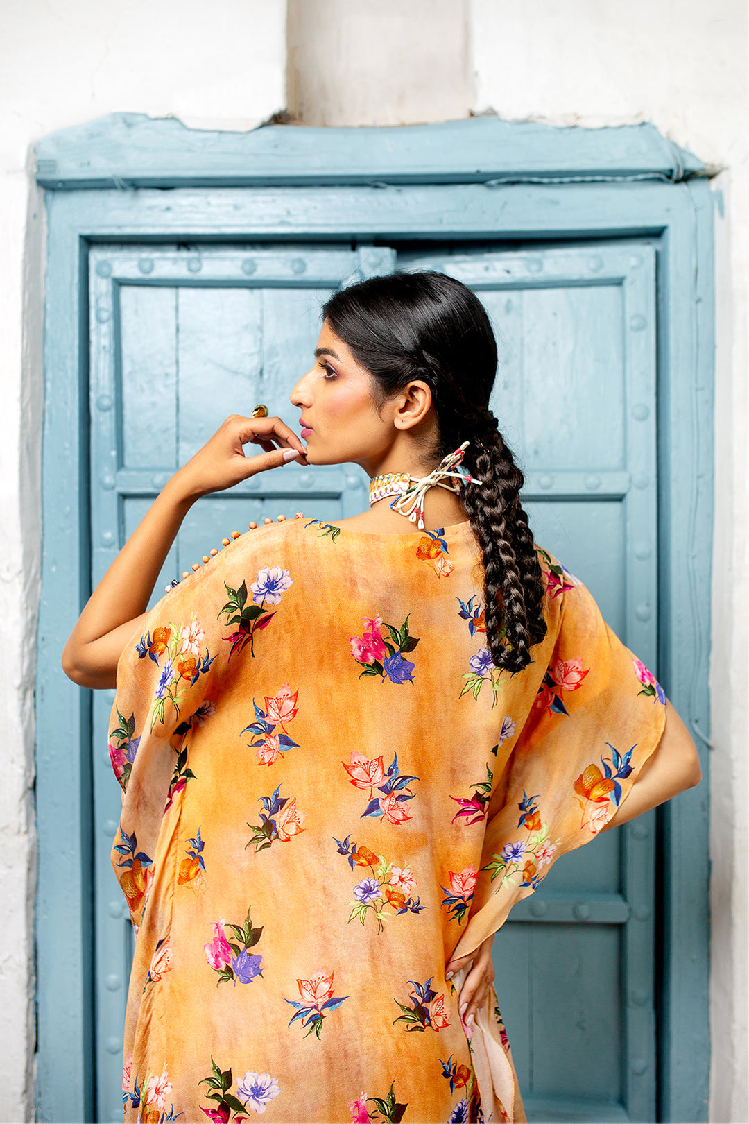 Love In Bloom Tunic Set | Picnic | Silk Crepe