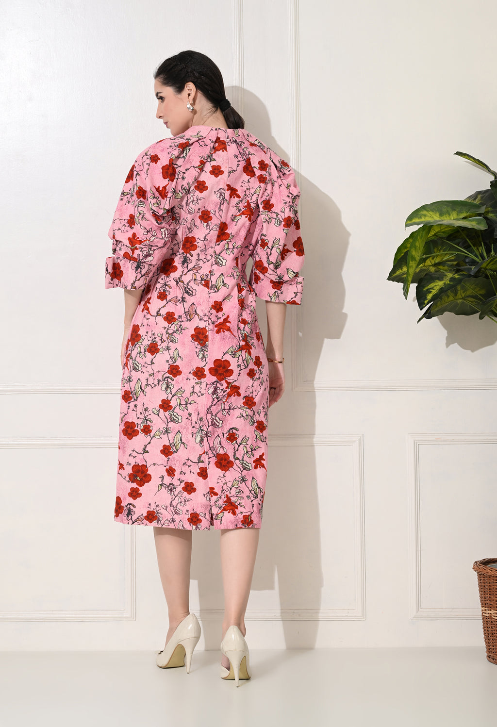 Magnolia Shaft Dress | Picnic | Flax