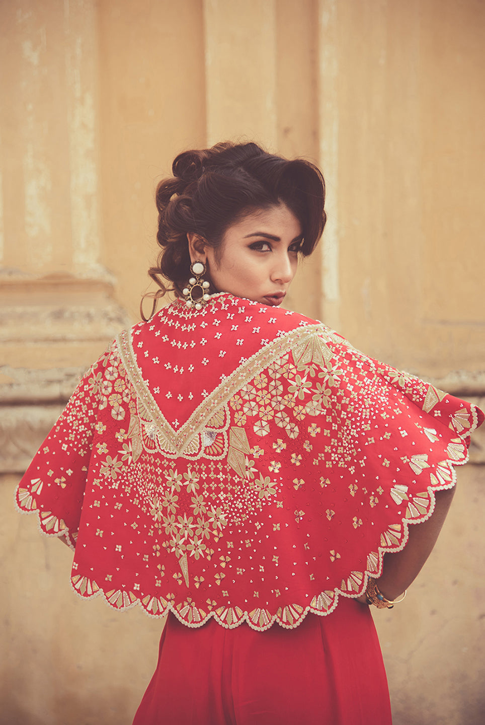 Artemis Tangerine Jumpsuit Set | Artemis |  Georgette