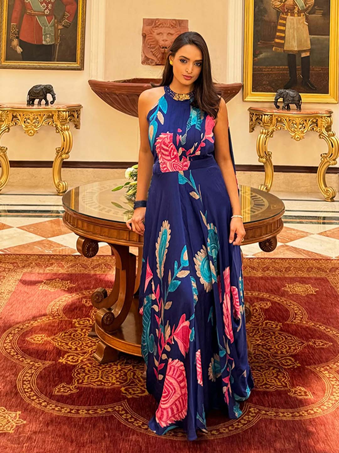 Aaital Khosla in Pachedi Princess Dress