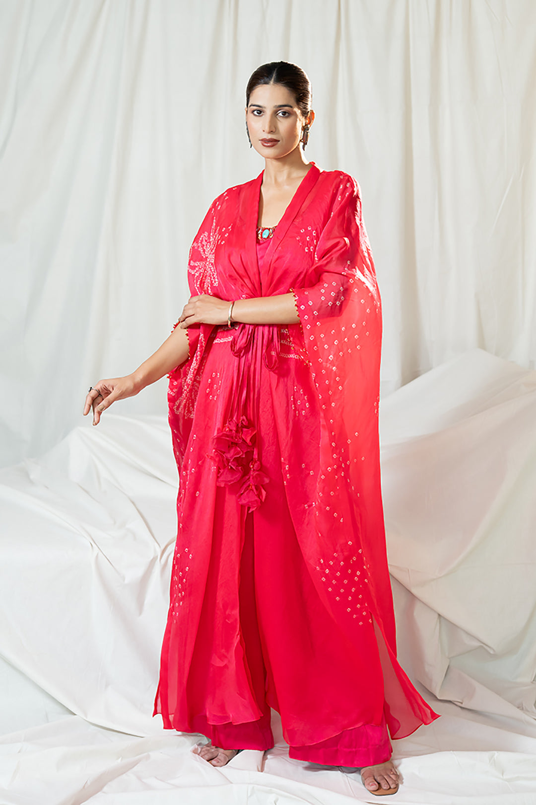 Hibiscus Bloom | Garden Story | Satin & Organza