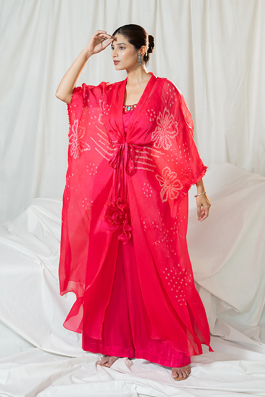 Hibiscus Bloom | Garden Story | Satin & Organza