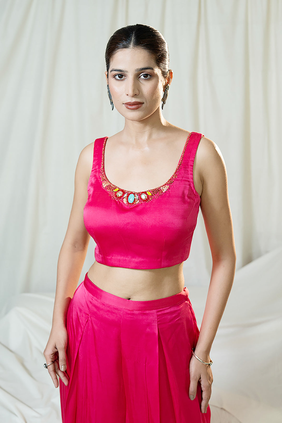 Hibiscus Bloom | Garden Story | Satin & Organza