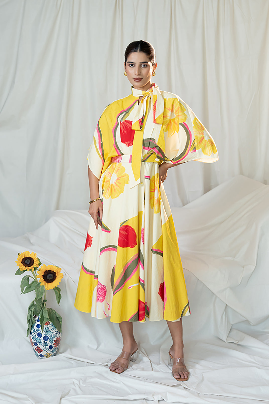 Citrus Canvas Dress | Garden Story | Cotton