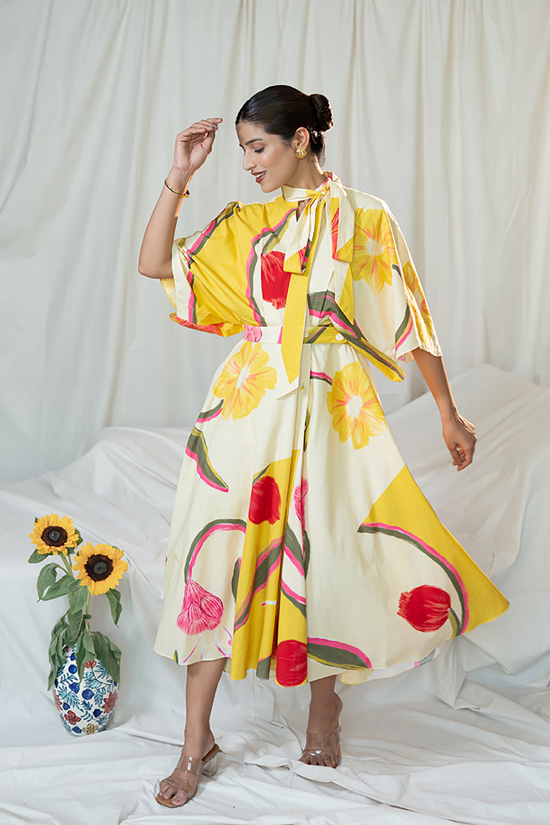 Citrus Canvas Dress | Garden Story | Cotton