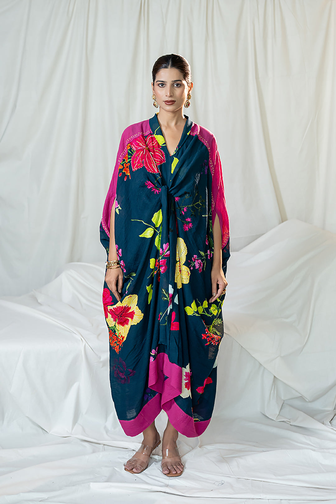 Garden Story Kaftan | Garden Story | Crushed Cotton