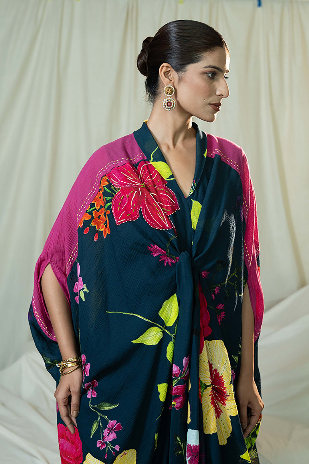 Garden Story Kaftan | Garden Story | Crushed Cotton
