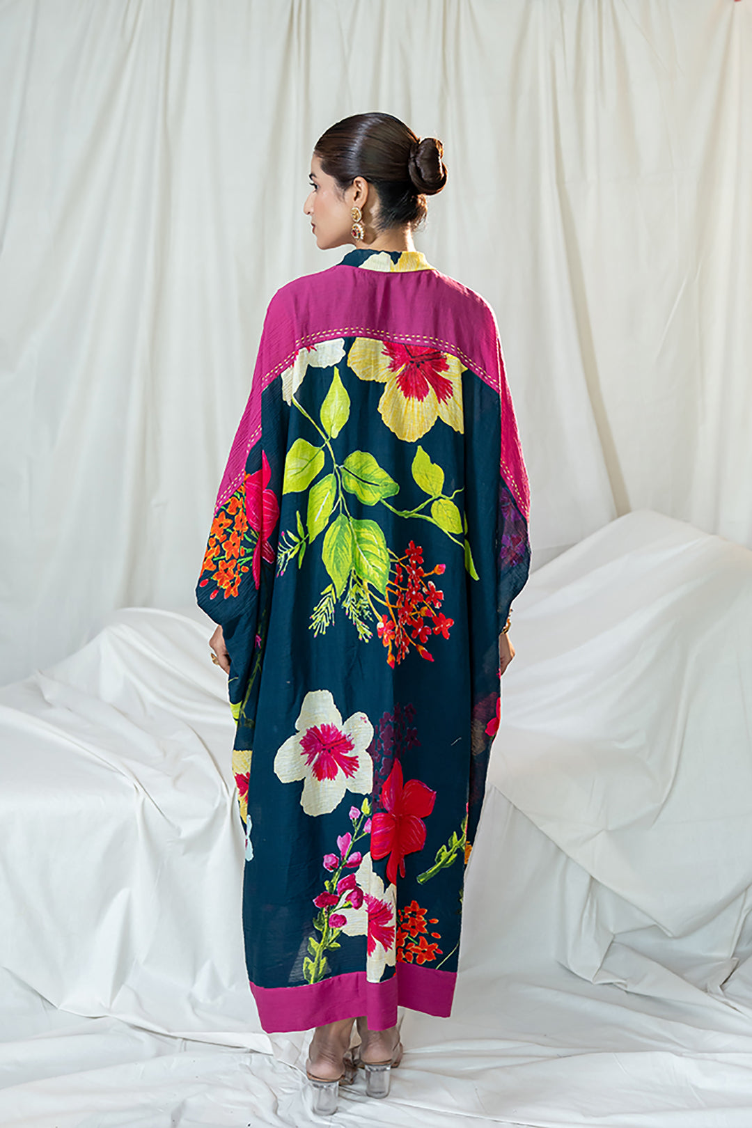 Garden Story Kaftan | Garden Story | Crushed Cotton