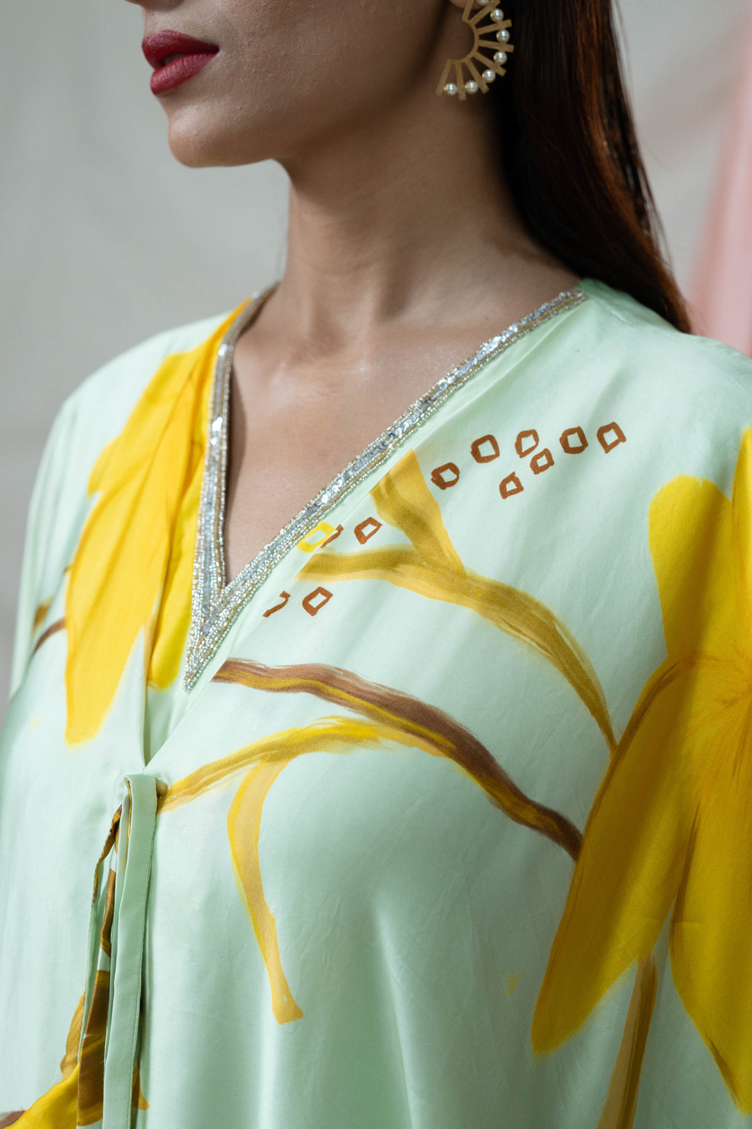 Golden Gardenia Set | Garden Story | Bamberg  Satin