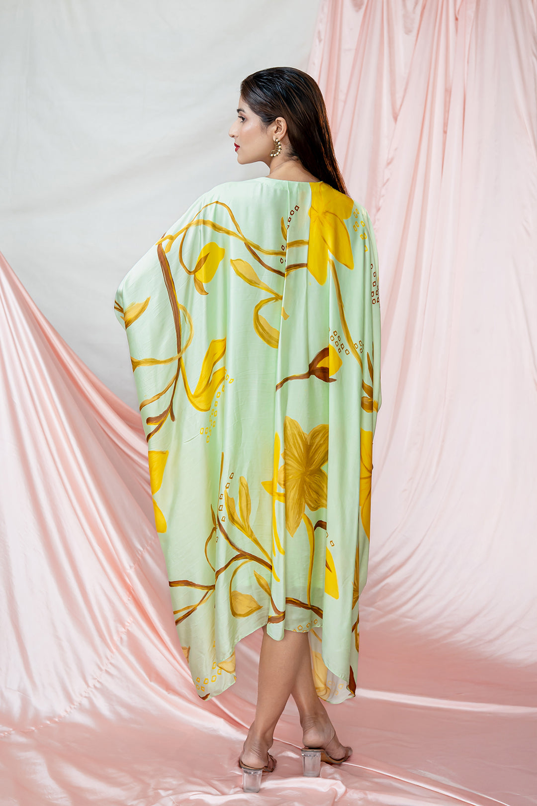 Golden Gardenia Dress | Garden Story | Bamberg Satin