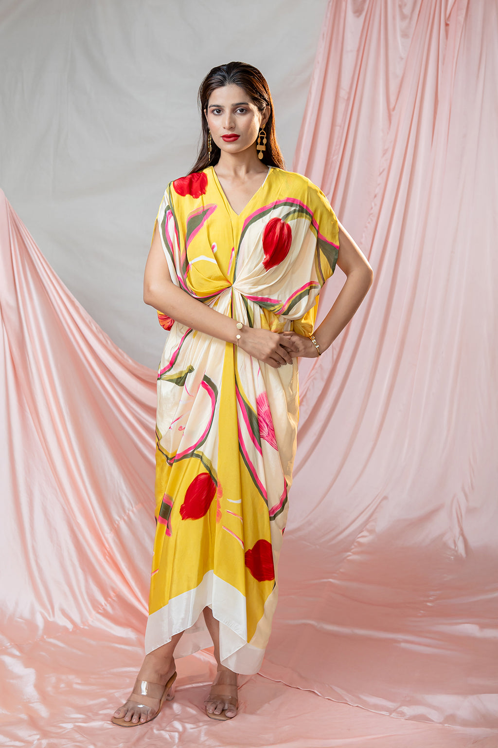 Pomegranate Dress | Garden Story | Crepe
