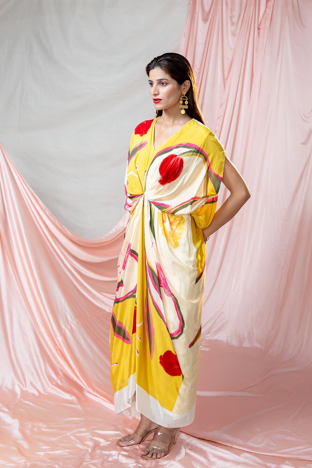 Pomegranate Dress | Garden Story | Crepe