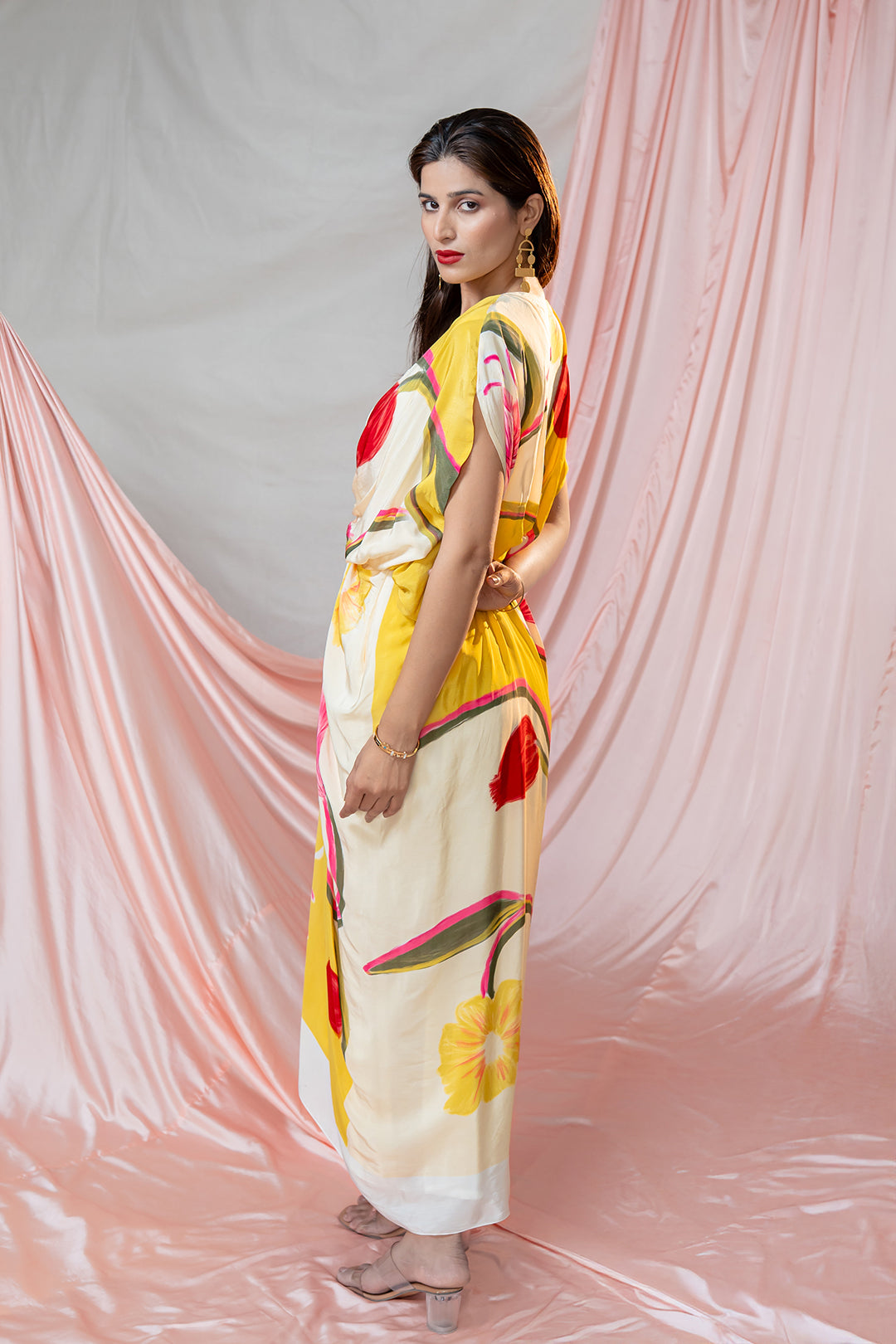 Pomegranate Dress | Garden Story | Crepe