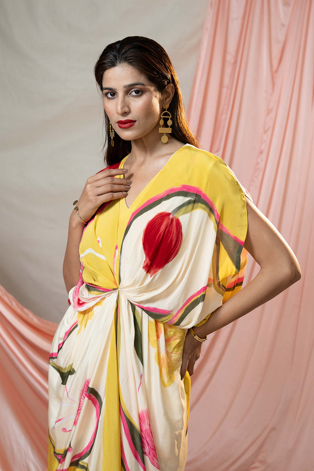 Pomegranate Dress | Garden Story | Crepe