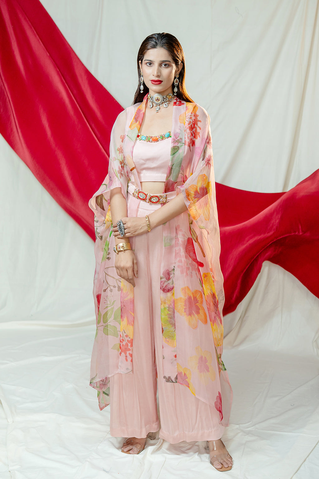 Blush Garden | Garden Story | Satin & Organza