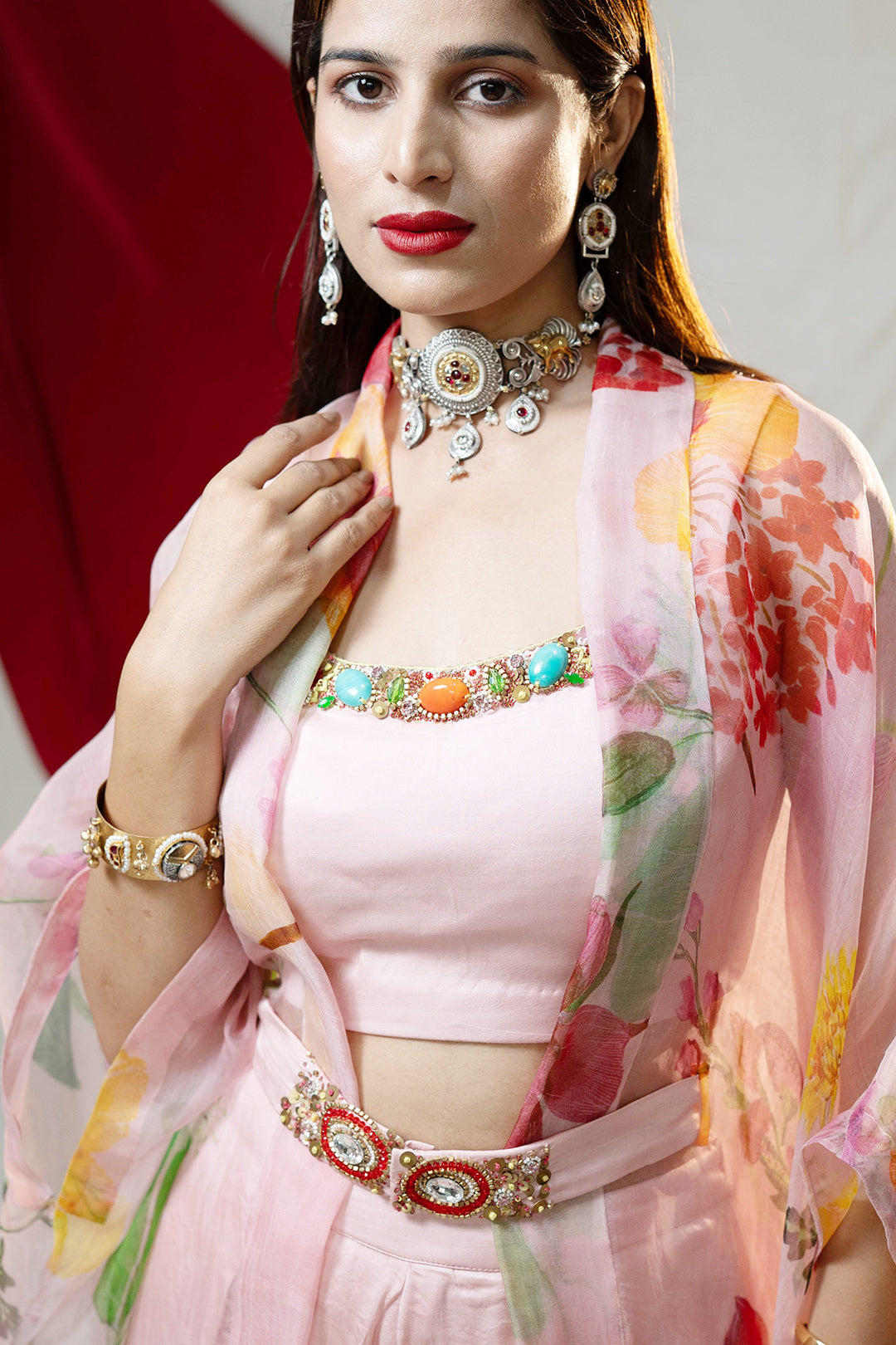 Blush Garden | Garden Story | Satin & Organza