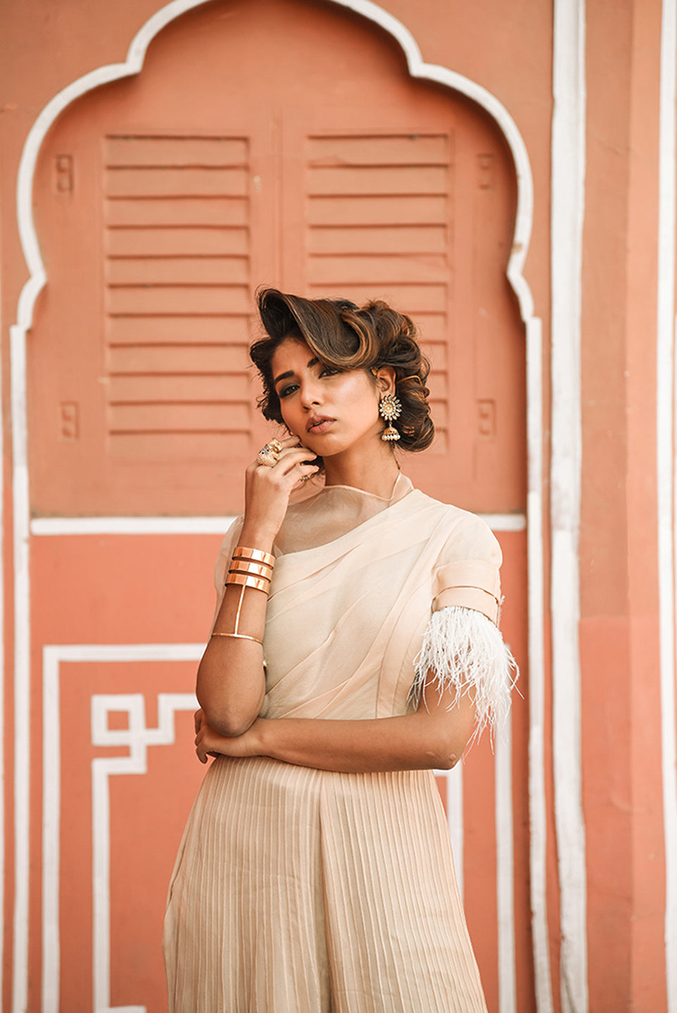 Luxe Pearl Jumpsuit | Artemis |  Georgette